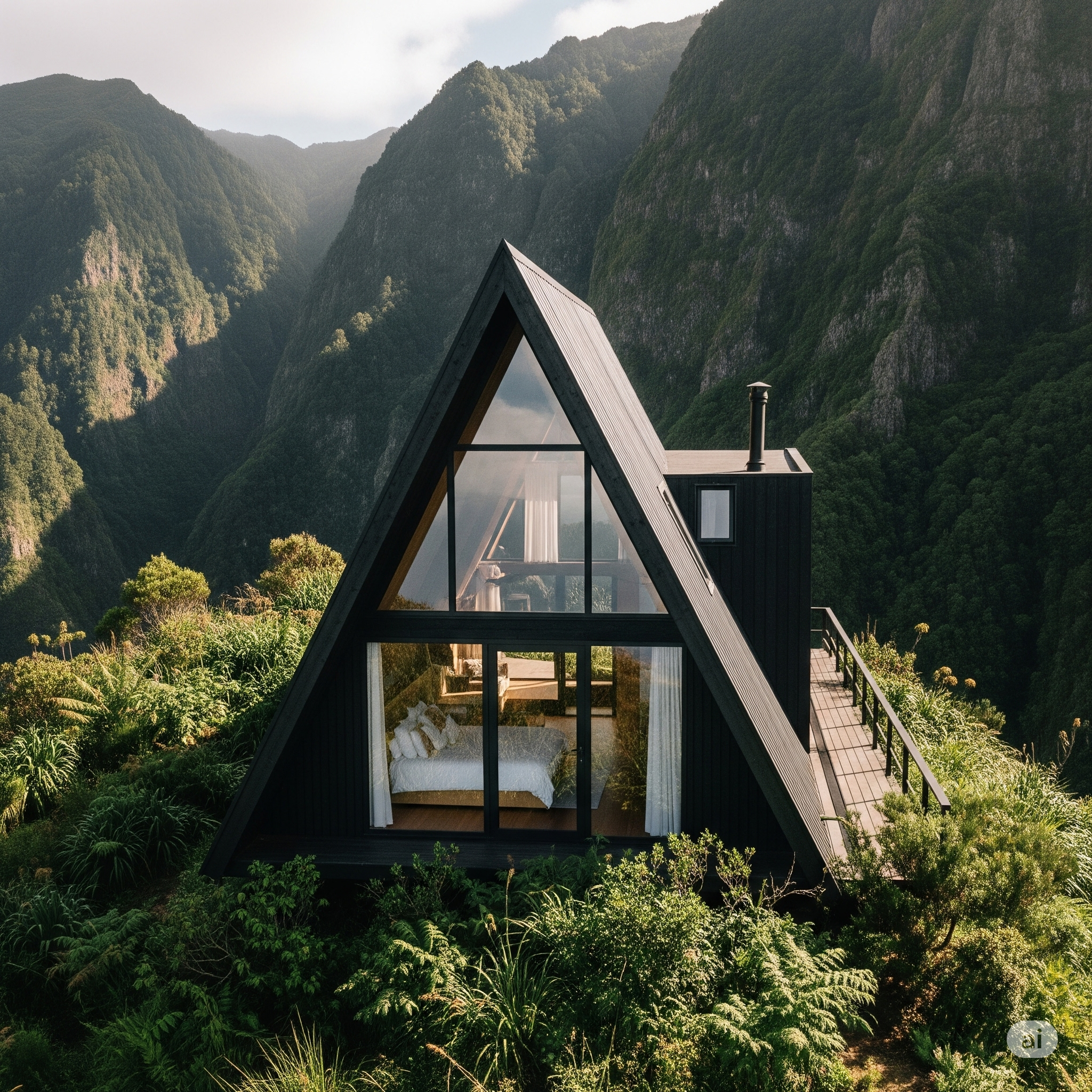 Komfort trifft Naturerlebnis - Dein A-Frame Haus auf Madeira Komfort trifft Naturerlebnis - Dein A-Frame Haus auf Madeira